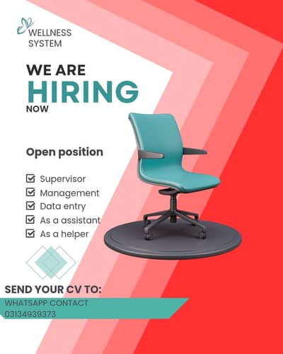 URGENTLY HIRING IN RAWALPINDI