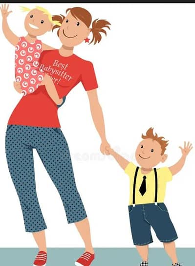 Female Maid bachon k liye