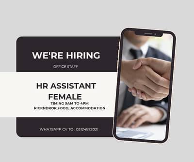 Job HR Assistant (female)
