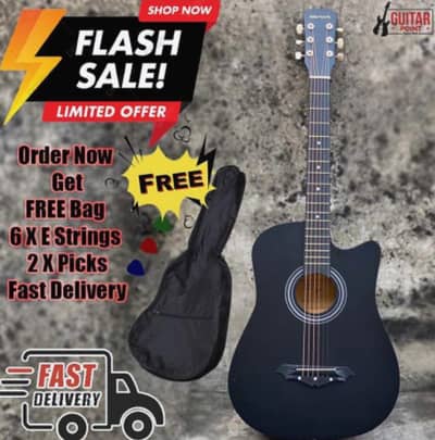 •Budget-Friendly Acoustic Guitar- Perfect For students