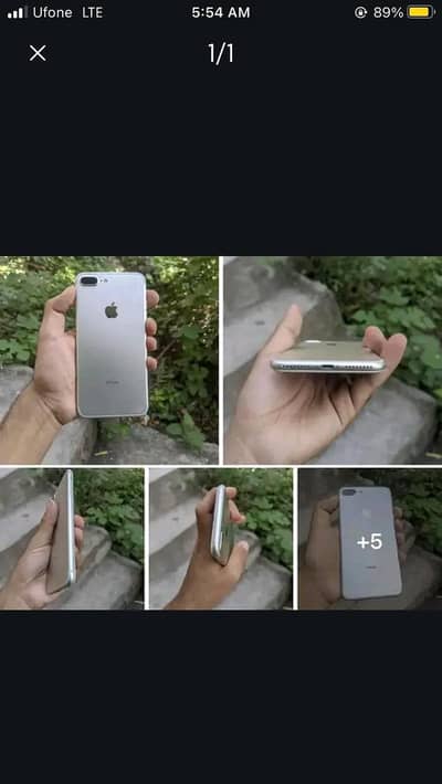 iphone 7 plus and tecno spark 8c