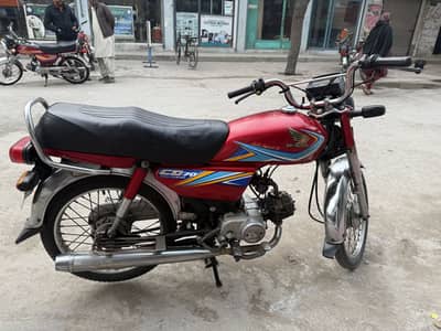 Honda CD 70 for Sale 2019 model 40,000 km