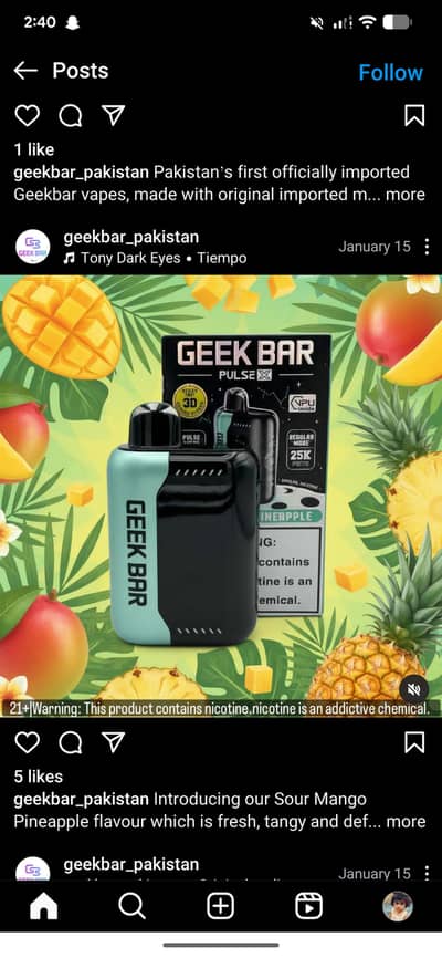 geekbar vapes 15000 puffs