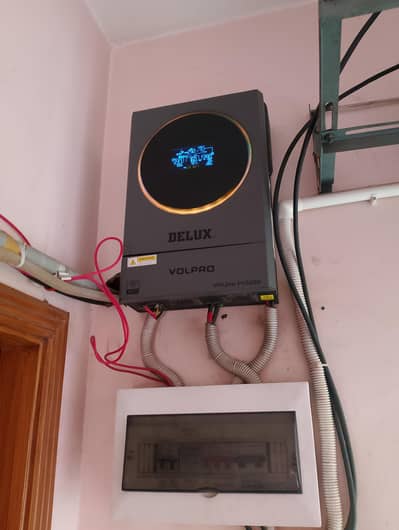 Deluxe volpro 5500 hybrid inverter 4.5 kv with warranty