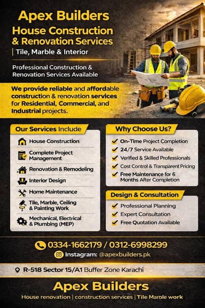 Luxury Interior Designing | House Renovation And Construction