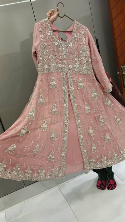 Heavy hand worked maxi