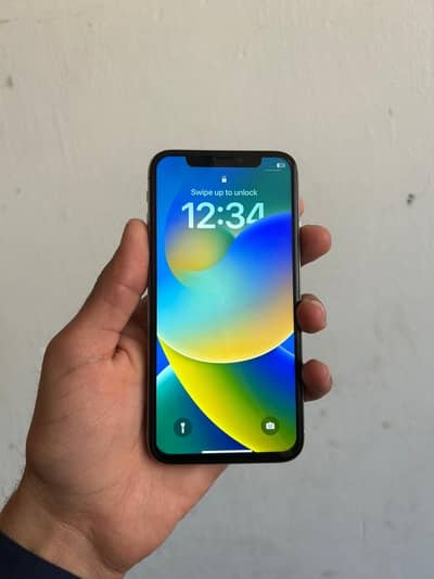 iPhone X 256GB non pta factory unlock 03417059154 call