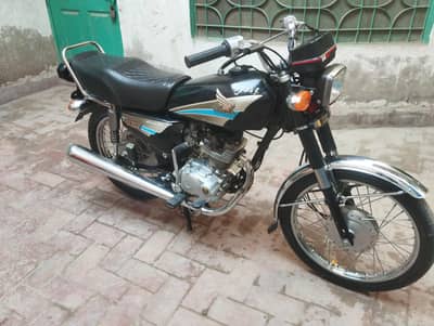 Honda 125 registered Azhar Jammu Kashmir 2003 model new ready
