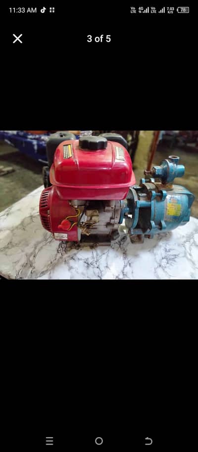 Generator water pump