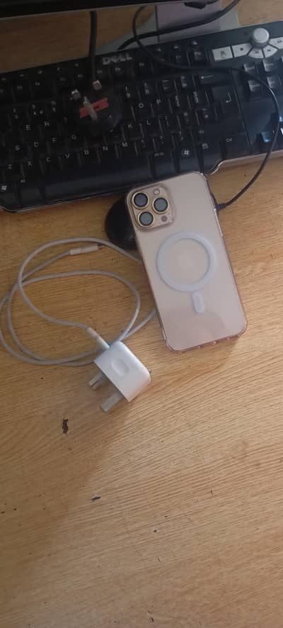 iPhone 13 pro max JV 256 GB 84 battery health golden colour