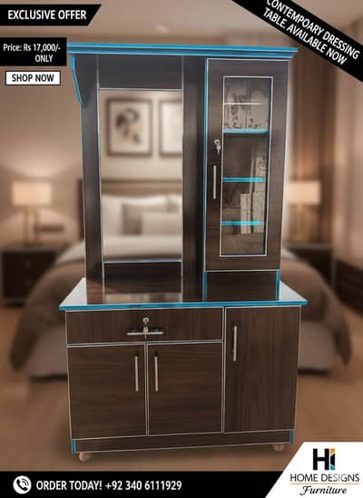 Wardrobe /Almari/ 3-Door Wardrobe /wooden Cupboard / storage cabinet