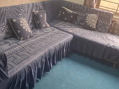 L Shape Sofa For Sale  Urgent  7 seater