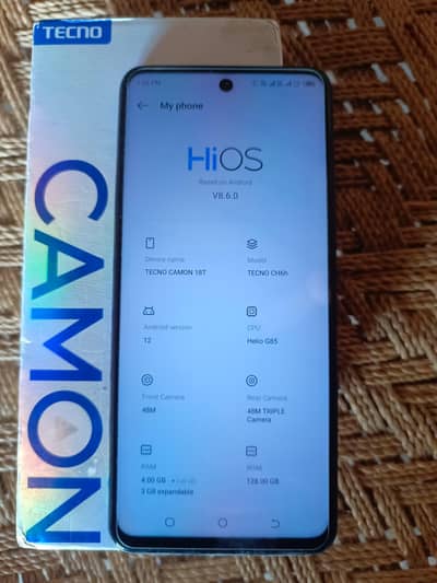 tecno camon 18t 4/128