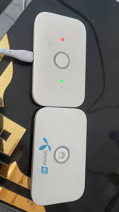 Telenor and Zong 4G wifi device