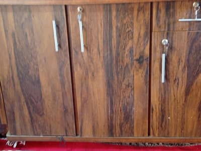 cabinet side board or almari wardrobe
