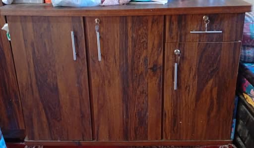 cabinet side board or almari wardrobe