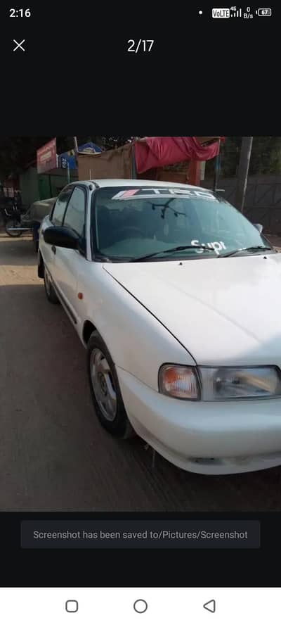 Suzuki Baleno JXL 2001  argent sale  03100055511