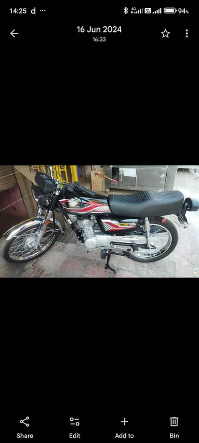 bike apna name  pa hai