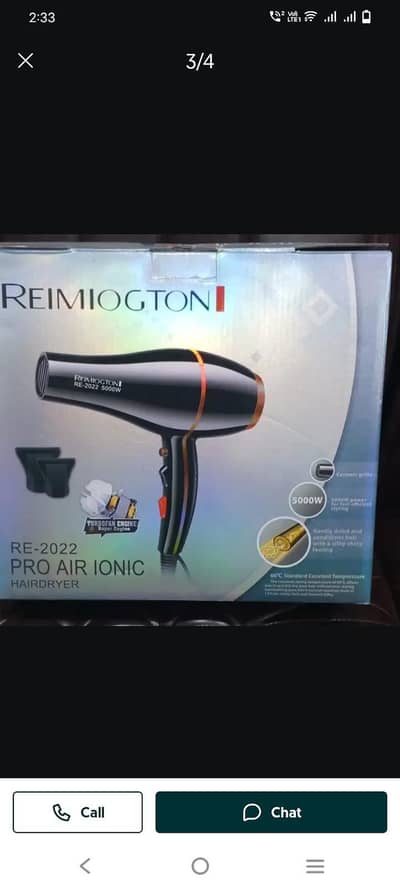 Remington Heir Dryer heavy moter Professional