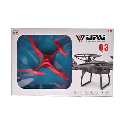 RC Quadcopter Drone for Kids – 360° Stunt & LED Lights (Box Packed)