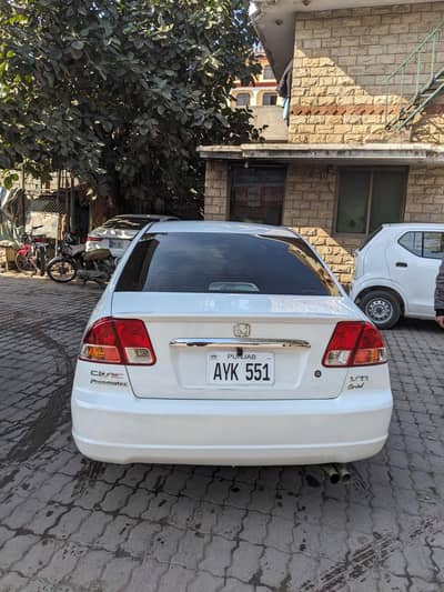 Honda civic posmtic orial