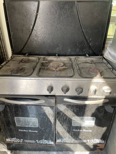 5burner. Cabinet chulha home used