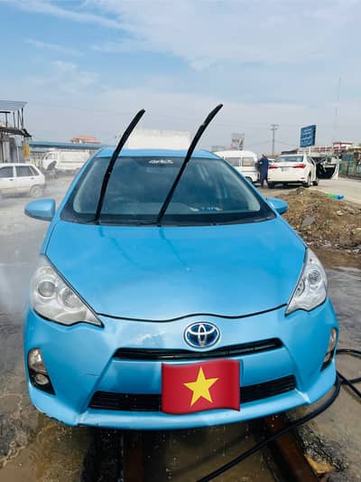 Toyota Aqua hybrid 2013 model 16 registers home use