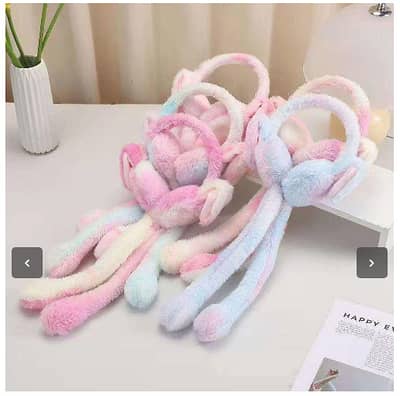 Stylish & Warm Movable Ears Earmuffs for Kids | Winter Ear Protection