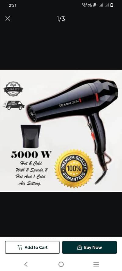 Hair dryer