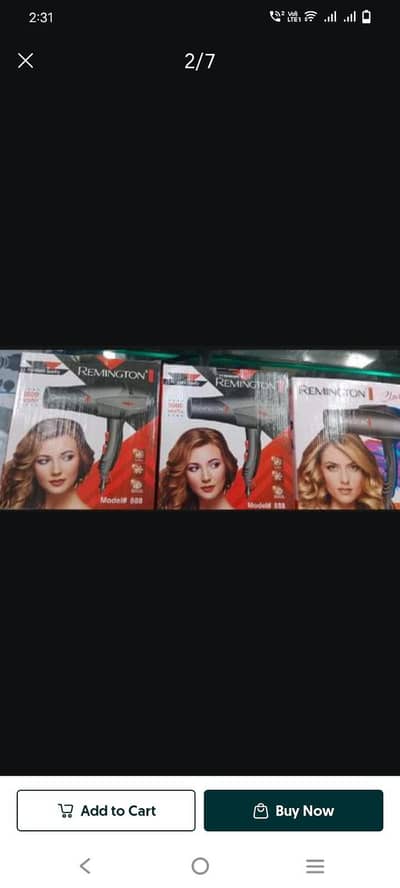 Remington Heir dryer heavy moter Professional