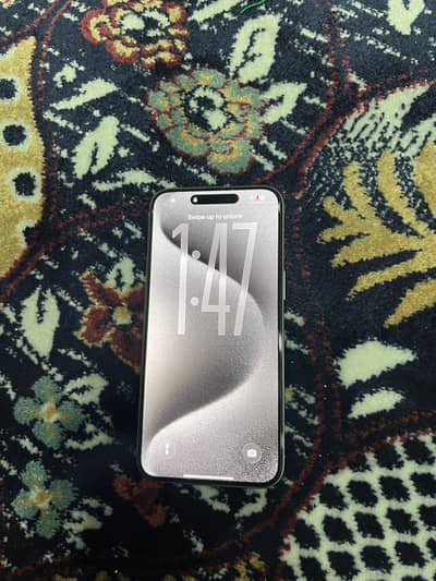 iPhone 15 pro max battery health 100