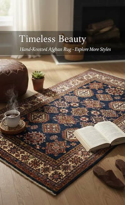 Original Handmade Kazak Rug for Sale