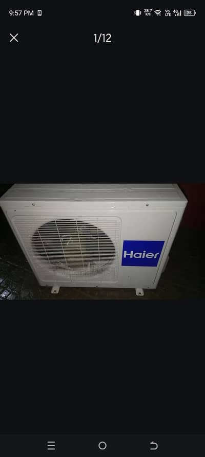 like a new Haier non inverter 2 ton