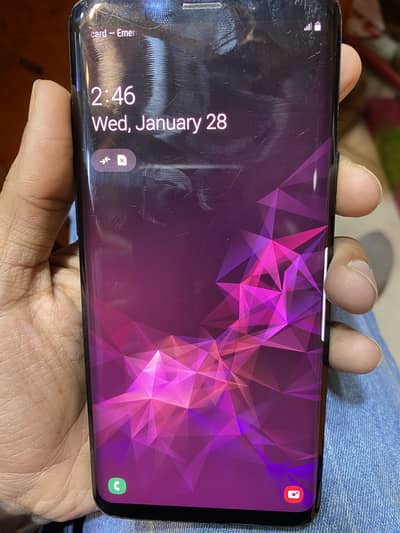 Samsang s9 puls singal sime pta