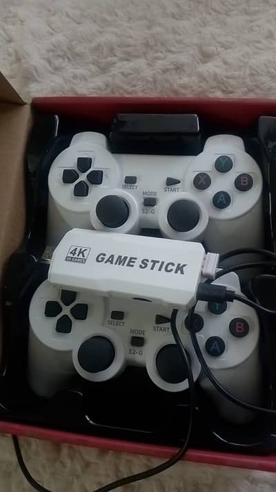 Almost New 4k Game stick with two controllers