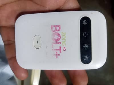 Zong 4G Bolt+ Device For Sale (Unlocked – Like New)