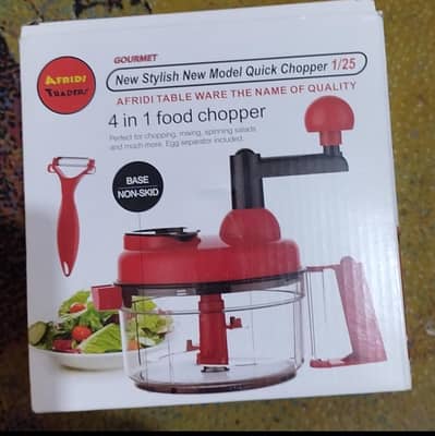 4 in 1 food chopper