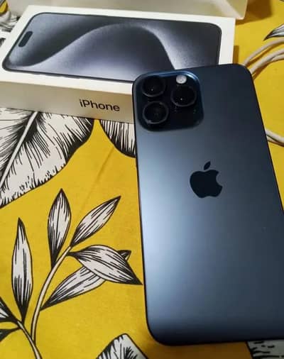 Apple iPhone 15 pro Max PTA approved urgent sale contact OLX