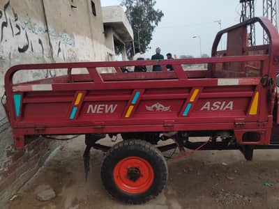 New Asia loader  Rikshaw 2024 Modal New Tyre
