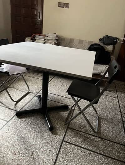 Interwood coffee table (white)