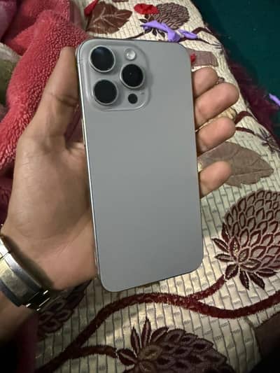 Iphone 15 pro max pta approved.