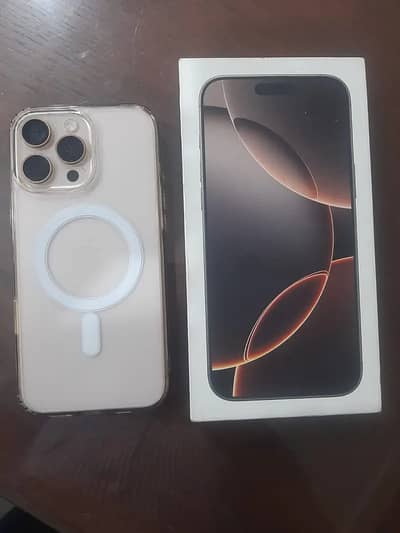 iPhone 16 Pro Max | 256 GB | 2 Month Sim Time