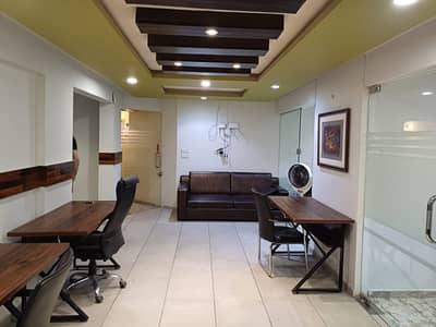 Fully Furnished Well Maintained Office For Rent In Nishat Com. DHA Phase 6