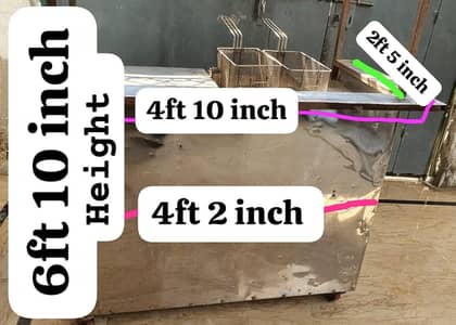 Fries and Burger Counter