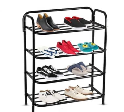 4 Layered Shoes Rack Stand (Large Size)