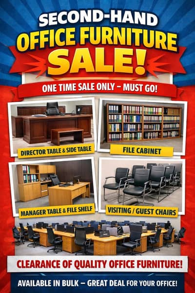 Used Office Furniture  for sale