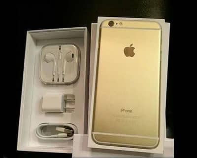 I phone 6S PTA approved golden coloure