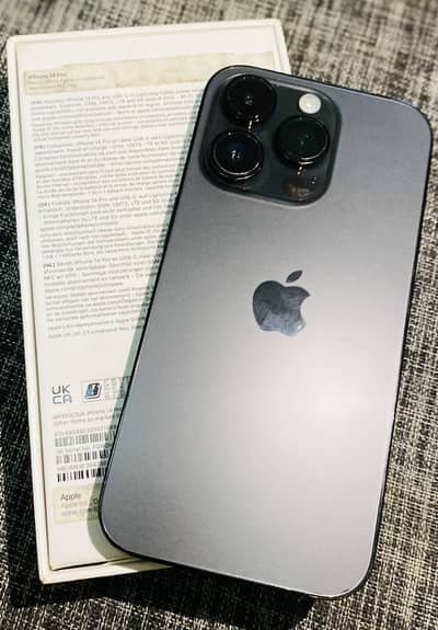 Iphone 14 pro pta approved with box