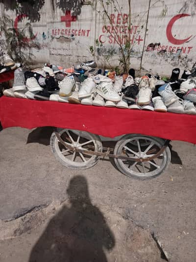 Thela with shoes for sale