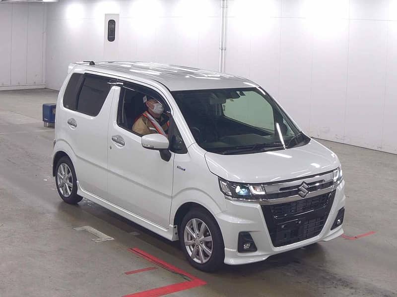 SUZUKI WAGON R - CUSTOM Z HYBRID ZX | MODEL 2022 - GRADE: 5 AUCTION ...